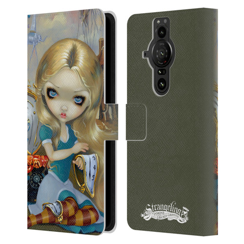 Strangeling Art Surrealist Dream Leather Book Wallet Case Cover For Sony Xperia Pro-I