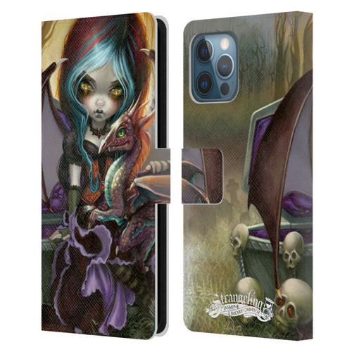 Strangeling Dragon Vampire Fairy Leather Book Wallet Case Cover For Apple iPhone 12 Pro Max