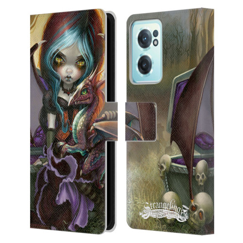 Strangeling Dragon Vampire Fairy Leather Book Wallet Case Cover For OnePlus Nord CE 2 5G