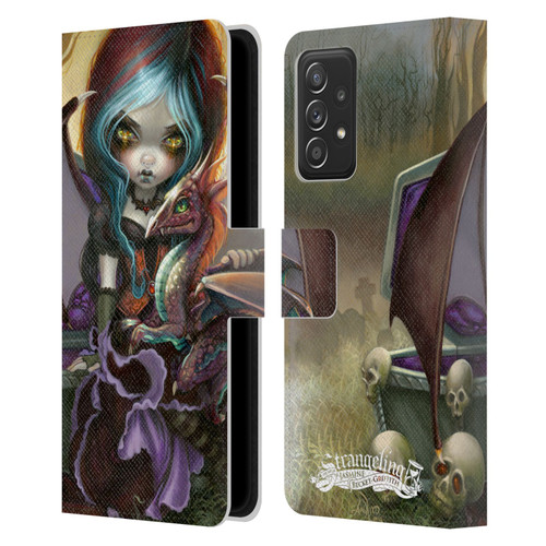 Strangeling Dragon Vampire Fairy Leather Book Wallet Case Cover For Samsung Galaxy A53 5G (2022)