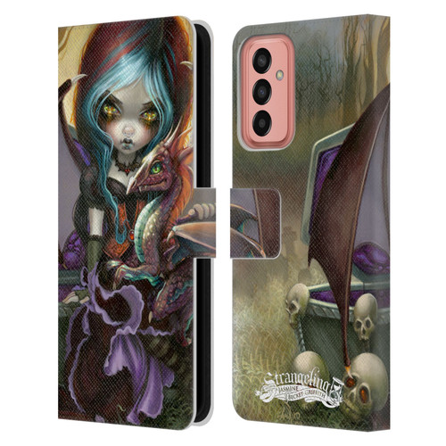 Strangeling Dragon Vampire Fairy Leather Book Wallet Case Cover For Samsung Galaxy M13 (2022)