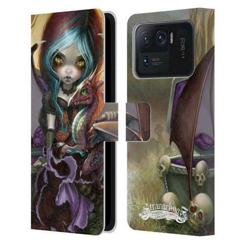 Strangeling Dragon Vampire Fairy Leather Book Wallet Case Cover For Xiaomi Mi 11 Ultra