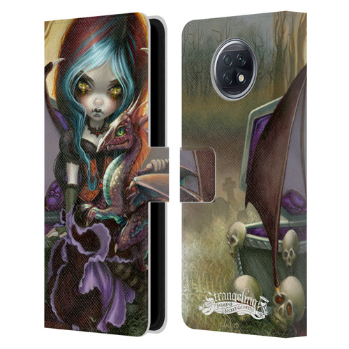 Strangeling Dragon Vampire Fairy Leather Book Wallet Case Cover For Xiaomi Redmi Note 9T 5G
