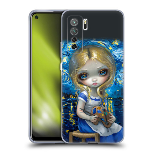 Strangeling Art Impressionist Night Soft Gel Case for Huawei Nova 7 SE/P40 Lite 5G