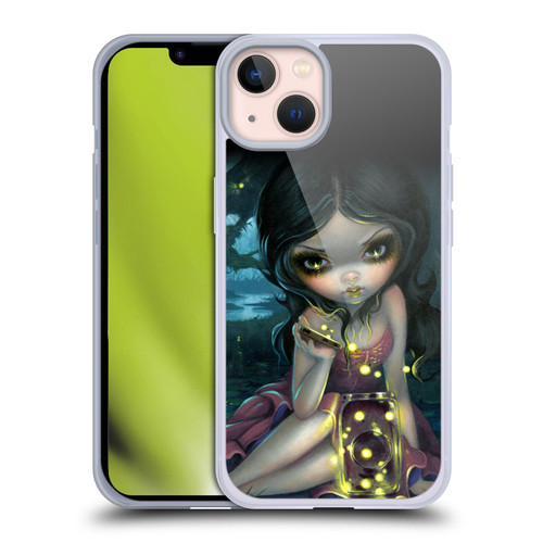 Strangeling Art Fireflies in Summer Soft Gel Case for Apple iPhone 13