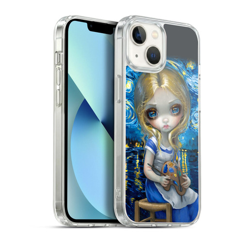 Strangeling Art Impressionist Night Soft Gel Case for Apple iPhone 13