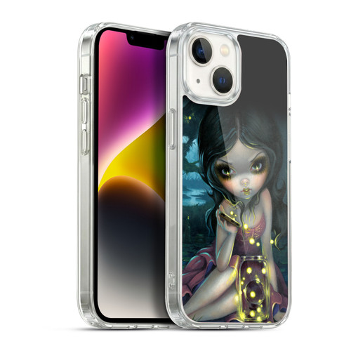 Strangeling Art Fireflies in Summer Soft Gel Case for Apple iPhone 14