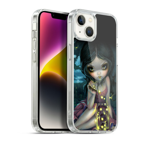 Strangeling Art Fireflies in Summer Soft Gel Case for Apple iPhone 14 Plus & MagSafe