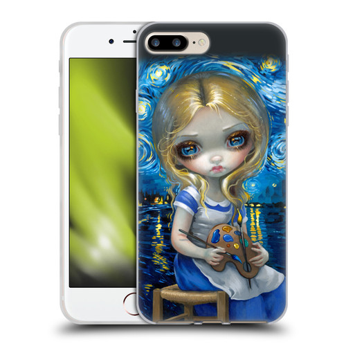 Strangeling Art Impressionist Night Soft Gel Case for Apple iPhone 7 Plus / iPhone 8 Plus