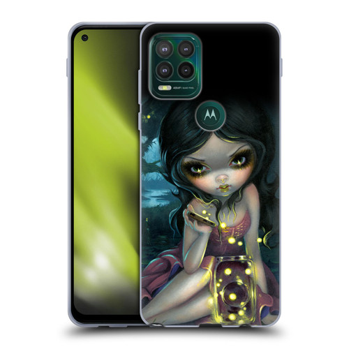 Strangeling Art Fireflies in Summer Soft Gel Case for Motorola Moto G Stylus 5G 2021
