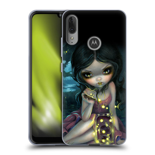 Strangeling Art Fireflies in Summer Soft Gel Case for Motorola Moto E6 Plus