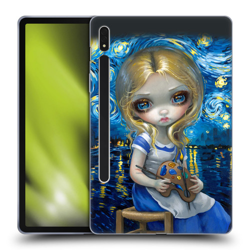 Strangeling Art Impressionist Night Soft Gel Case for Samsung Galaxy Tab S8