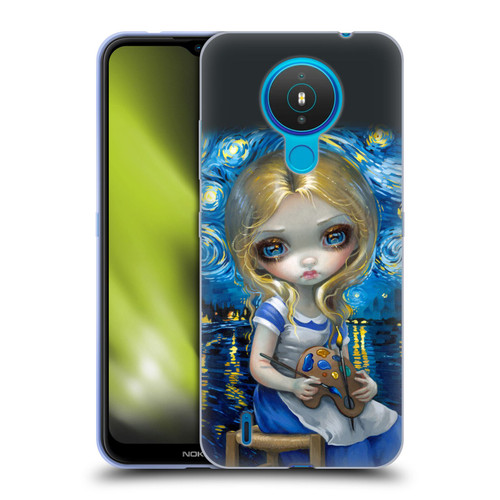 Strangeling Art Impressionist Night Soft Gel Case for Nokia 1.4