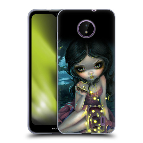 Strangeling Art Fireflies in Summer Soft Gel Case for Nokia C10 / C20