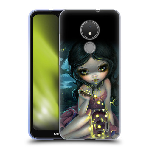Strangeling Art Fireflies in Summer Soft Gel Case for Nokia C21