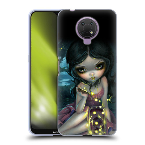 Strangeling Art Fireflies in Summer Soft Gel Case for Nokia G10