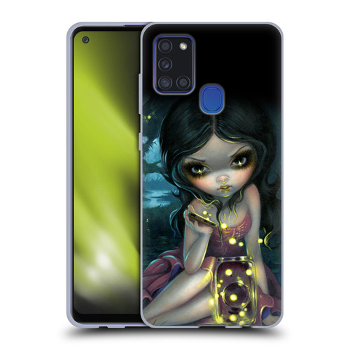 Strangeling Art Fireflies in Summer Soft Gel Case for Samsung Galaxy A21s (2020)