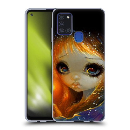 Strangeling Art The Little Match Girl Soft Gel Case for Samsung Galaxy A21s (2020)