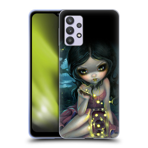 Strangeling Art Fireflies in Summer Soft Gel Case for Samsung Galaxy A32 5G / M32 5G (2021)