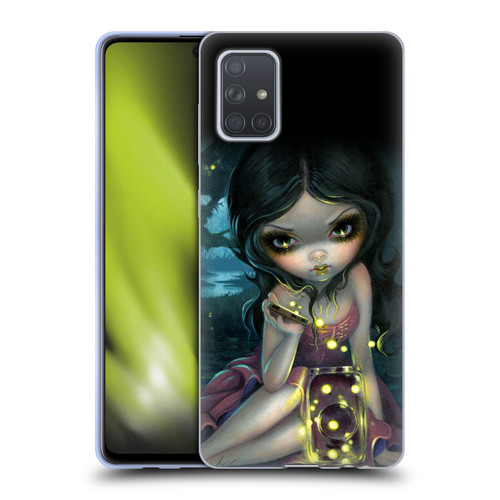Strangeling Art Fireflies in Summer Soft Gel Case for Samsung Galaxy A71 (2019)
