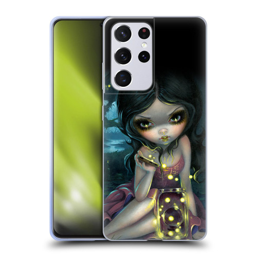 Strangeling Art Fireflies in Summer Soft Gel Case for Samsung Galaxy S21 Ultra 5G