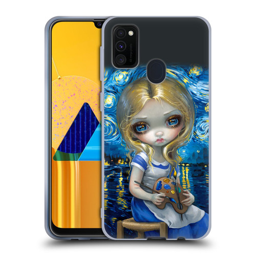 Strangeling Art Impressionist Night Soft Gel Case for Samsung Galaxy M30s (2019)/M21 (2020)