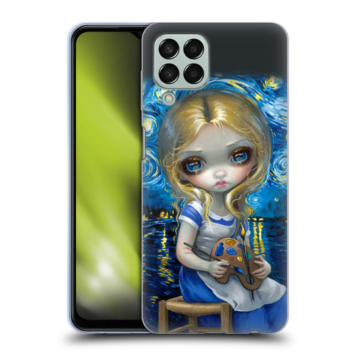 Strangeling Art Impressionist Night Soft Gel Case for Samsung Galaxy M33 (2022)