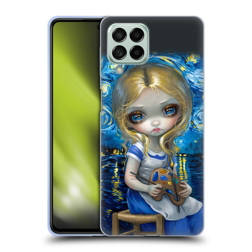 Strangeling Art Impressionist Night Soft Gel Case for Samsung Galaxy M53 (2022)
