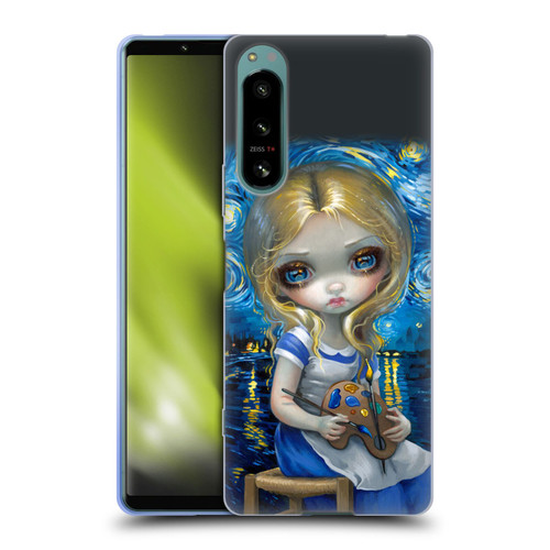 Strangeling Art Impressionist Night Soft Gel Case for Sony Xperia 5 IV