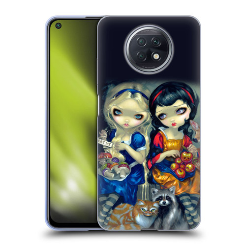 Strangeling Art Girls With Cat And Raccoon Soft Gel Case for Xiaomi Redmi Note 9T 5G