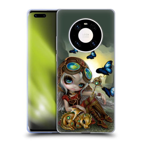 Strangeling Dragon Steampunk Fairy Soft Gel Case for Huawei Mate 40 Pro 5G