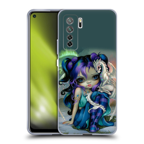 Strangeling Dragon Frost Winter Fairy Soft Gel Case for Huawei Nova 7 SE/P40 Lite 5G