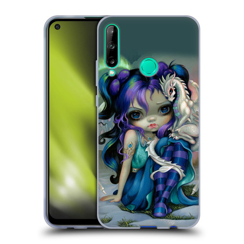 Strangeling Dragon Frost Winter Fairy Soft Gel Case for Huawei P40 lite E