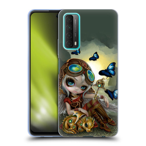 Strangeling Dragon Steampunk Fairy Soft Gel Case for Huawei P Smart (2021)