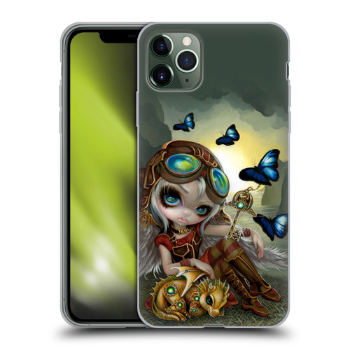 Strangeling Dragon Steampunk Fairy Soft Gel Case for Apple iPhone 11 Pro Max