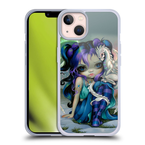 Strangeling Dragon Frost Winter Fairy Soft Gel Case for Apple iPhone 13