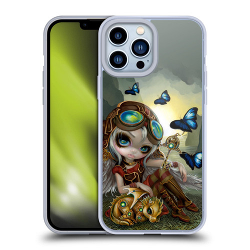 Strangeling Dragon Steampunk Fairy Soft Gel Case for Apple iPhone 13 Pro Max