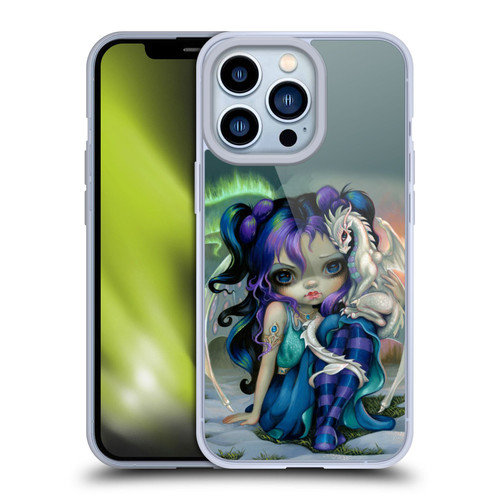 Strangeling Dragon Frost Winter Fairy Soft Gel Case for Apple iPhone 13 Pro