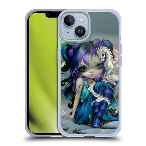 Strangeling Dragon Frost Winter Fairy Soft Gel Case for Apple iPhone 14