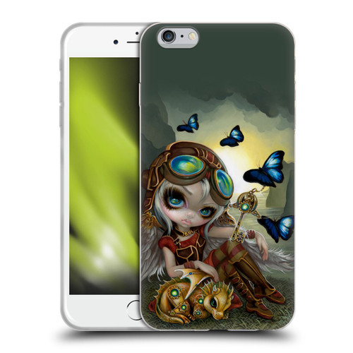 Strangeling Dragon Steampunk Fairy Soft Gel Case for Apple iPhone 6 Plus / iPhone 6s Plus