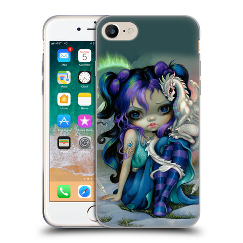 Strangeling Dragon Frost Winter Fairy Soft Gel Case for Apple iPhone 7 / 8 / SE 2020 & 2022