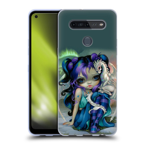 Strangeling Dragon Frost Winter Fairy Soft Gel Case for LG K51S