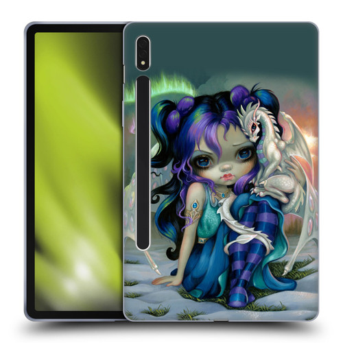 Strangeling Dragon Frost Winter Fairy Soft Gel Case for Samsung Galaxy Tab S8