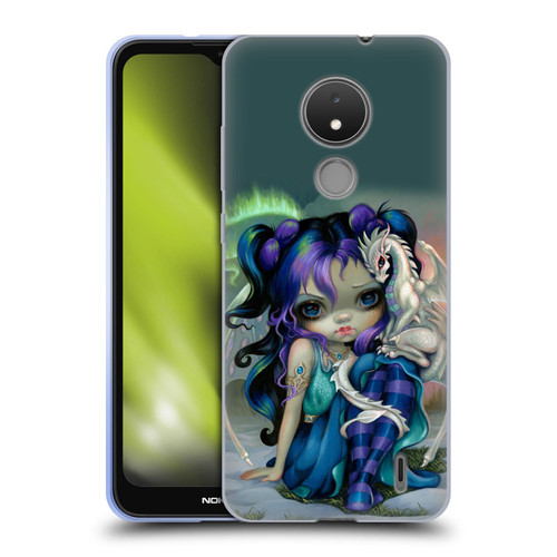 Strangeling Dragon Frost Winter Fairy Soft Gel Case for Nokia C21