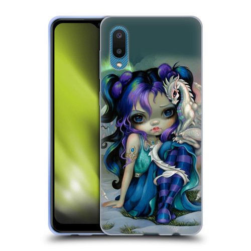 Strangeling Dragon Frost Winter Fairy Soft Gel Case for Samsung Galaxy A02/M02 (2021)