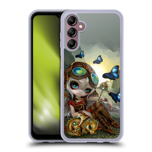 Strangeling Dragon Steampunk Fairy Soft Gel Case for Samsung Galaxy A14 5G