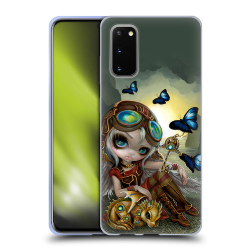 Strangeling Dragon Steampunk Fairy Soft Gel Case for Samsung Galaxy S20 / S20 5G