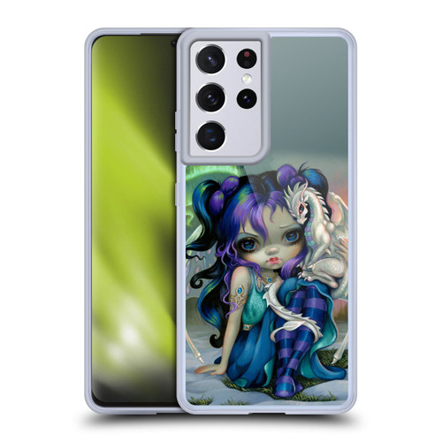 Strangeling Dragon Frost Winter Fairy Soft Gel Case for Samsung Galaxy S21 Ultra 5G