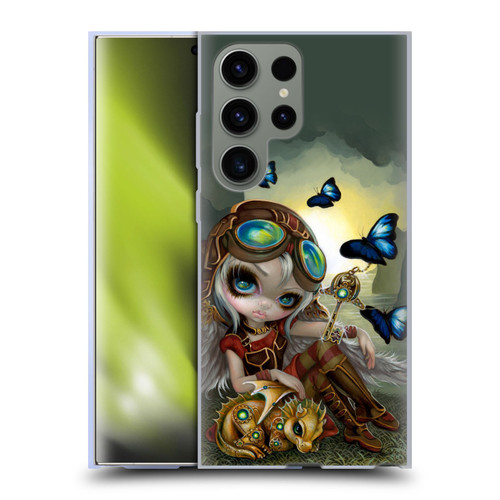 Strangeling Dragon Steampunk Fairy Soft Gel Case for Samsung Galaxy S23 Ultra 5G