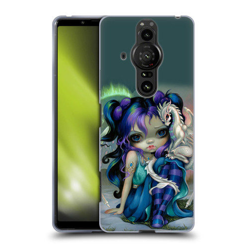Strangeling Dragon Frost Winter Fairy Soft Gel Case for Sony Xperia Pro-I
